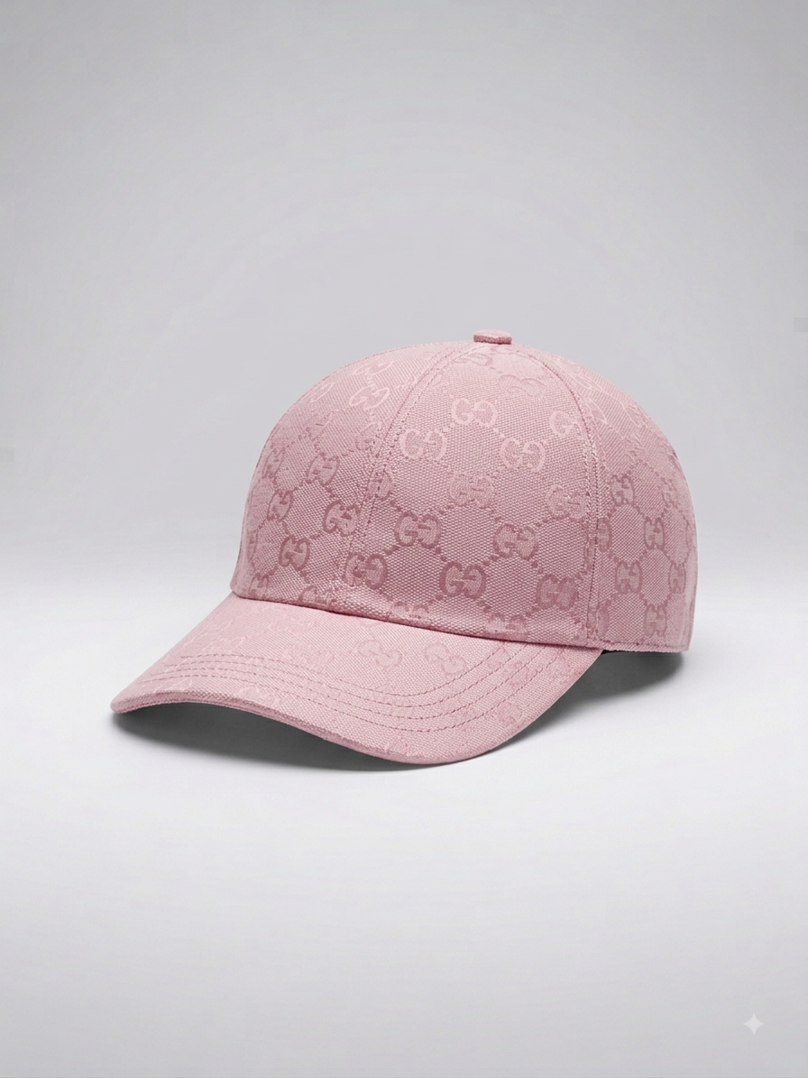 Casquette Gucci, rose